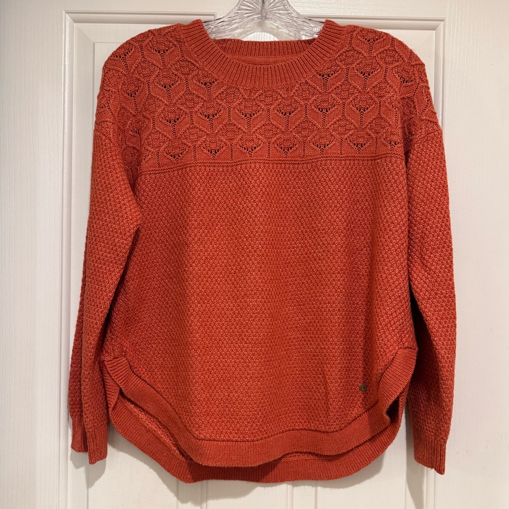 Fat Face Emmy Sweater in Burnt Orange